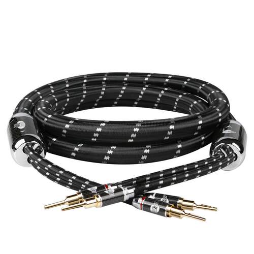 JIB德国蟒蛇原装进口旗舰高端发烧级HIFI喇叭线6N单晶铜镀银加单晶铜芯音频线胆机功放接音箱音响线BEB2025