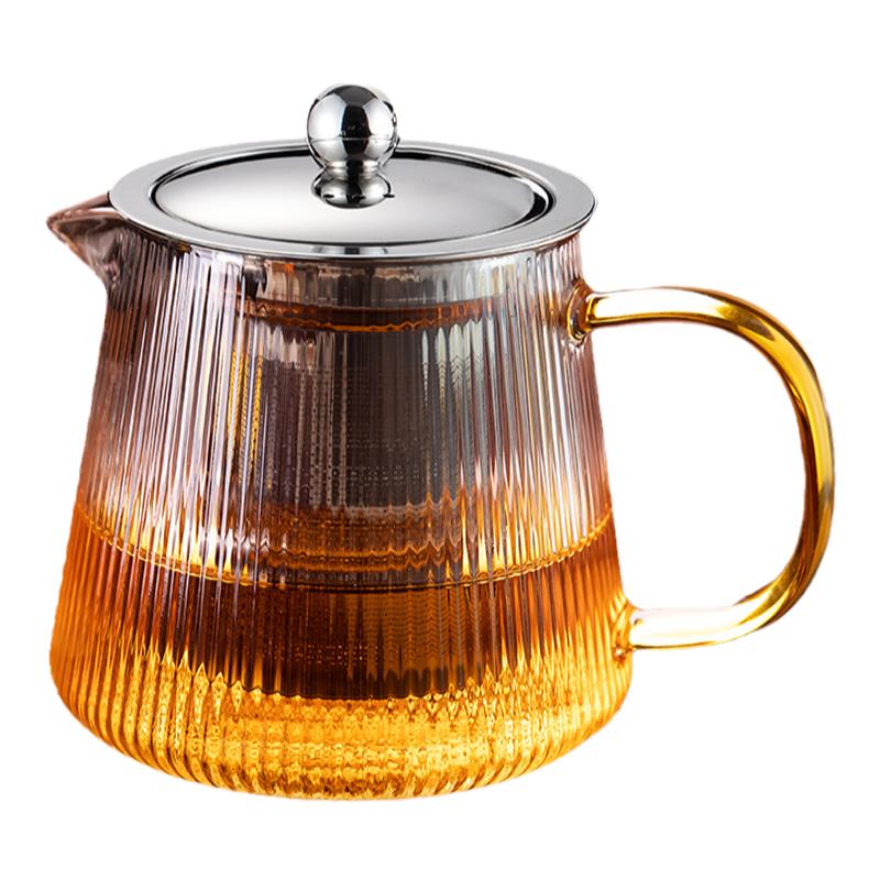 家用玻璃茶壶茶水分离泡茶壶茶具