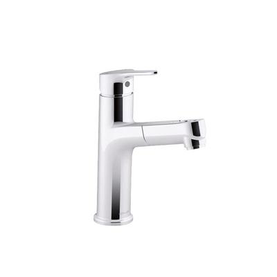 科勒冷热龙头抽拉两出水