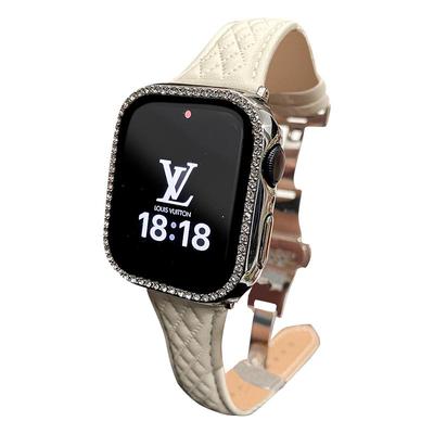 小香风真皮小蛮腰适用于苹果表带