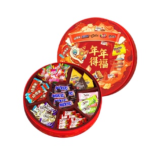 【年货礼盒】德芙聚福金安礼盒634g巧克力零食春节过年送家人礼物