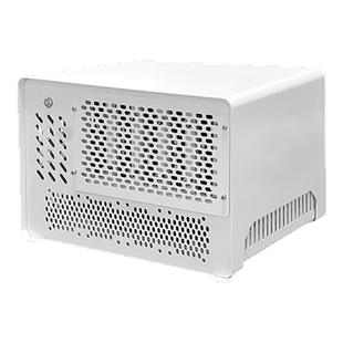 5盘位NAS机箱迷你电脑mini主机小1u电源itx全高pcie桌面式机箱