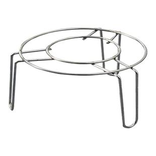 304不锈钢超迷你蒸架小号蒸格高矮脚小架子养生壶保温杯小锅架子