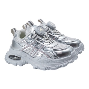 儿童运动鞋2026新款网面透气防滑气垫男童跑步鞋子轻便女童老爹鞋