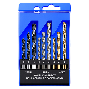 钻头麻花钻套装木工专用金属不锈钢混凝土打孔钻头手电钻混合套装