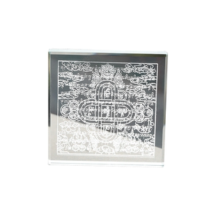 西藏式户外布施水族龙王坛城六字真言水晶尼玛石供养水域供佛结缘