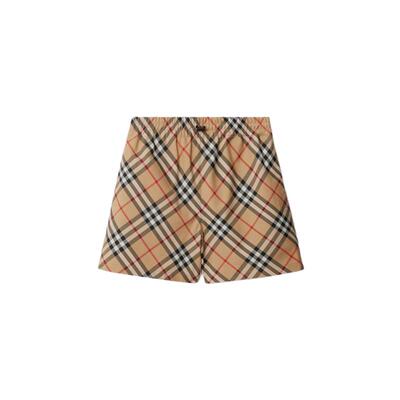 【24期免息】BURBERRY 女装 格纹短裤 多色
