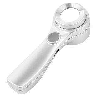 太阳火高倍60倍手持式充电放大镜带灯UV紫光灯高清K9光学玻璃电路板元件电子贴片电阻芯片汽修工程师检修专用