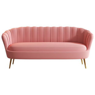 网红服装店沙发小户型客厅简易出租房公寓卧室科技布沙发民宿酒店