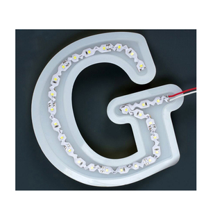 S型12VLED灯带造字广告字灯带转弯镜前灯LED易折弯蛇型灯牌发光字