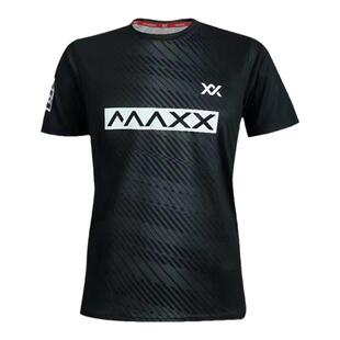 夏季新款休闲速干半袖运动短袖透气羽毛球服圆领半袖印花球衣