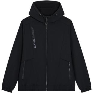 特步未来构想梭织厚外套男秋冬新款防风保暖夹克风衣976429160233