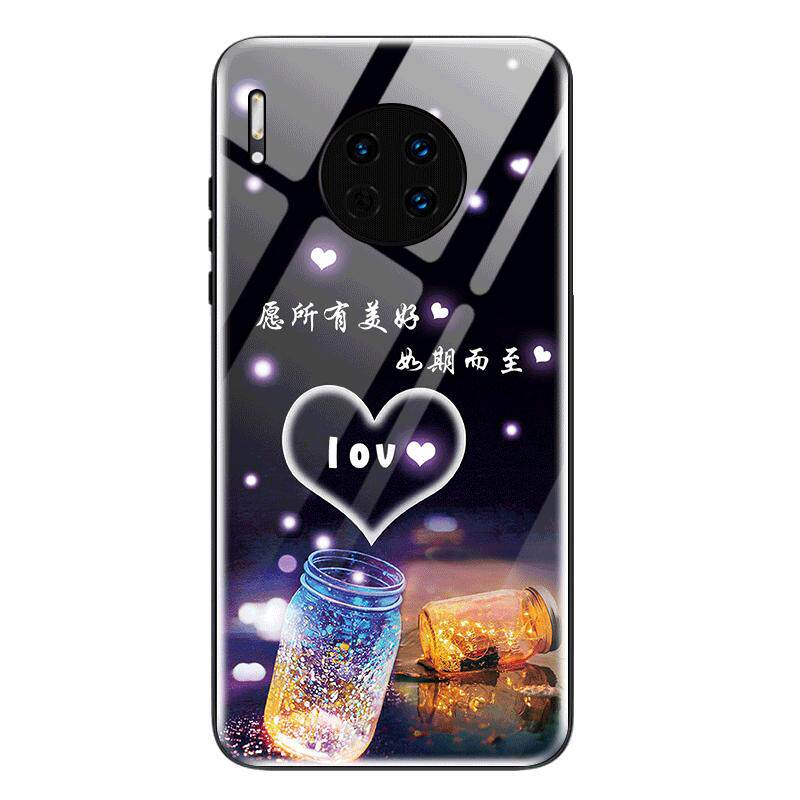 全包玻璃手机壳适用华为mate30