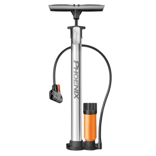 凤凰自行车打气筒家用高压电动电瓶通用充气泵管子新型桶公路配件