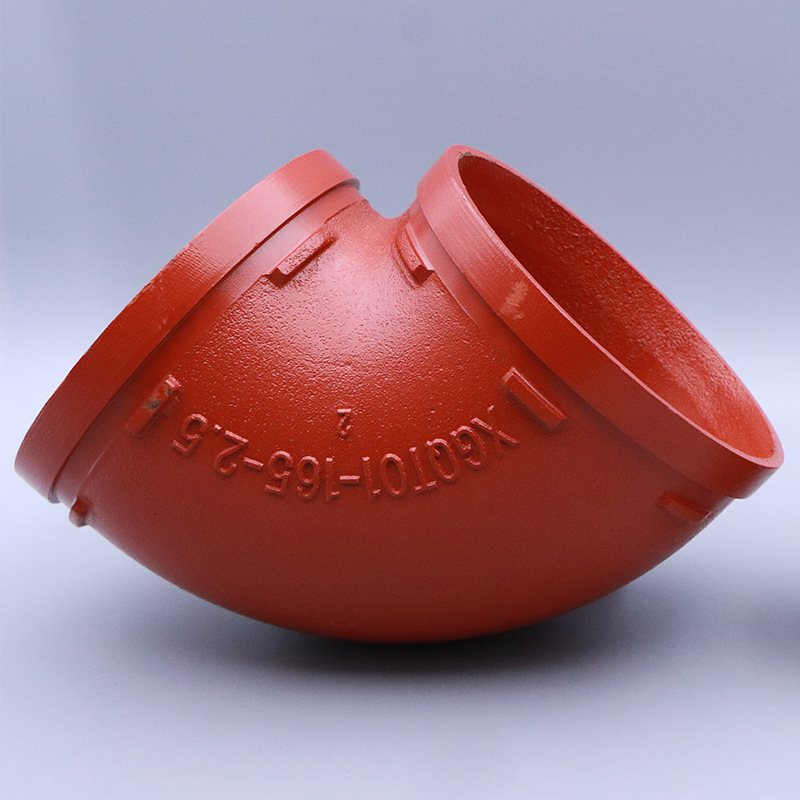 丝扣弯头沟槽弯头消防沟槽管件卡箍90度弯头球磨沟槽卡箍弯头批发