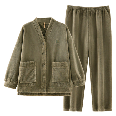 【商场同款】家乐芬法兰绒家居服