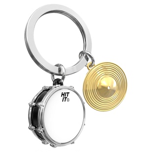 架子鼓钥匙扣包包挂件 比利时metalmorphose趣味乐器旋律系列礼物