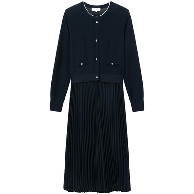 BEANPOLE滨波毛衣连衣裙小香风