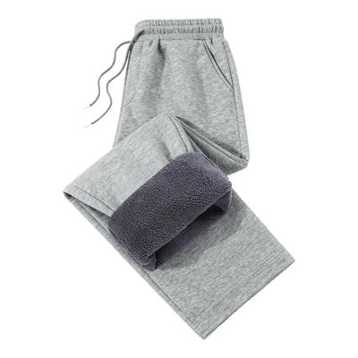 真维斯羊驼绒加厚绒裤子男款冬季