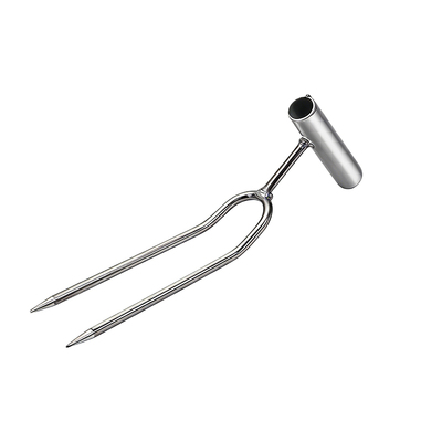 手持两齿松土除草铲园艺家用种花