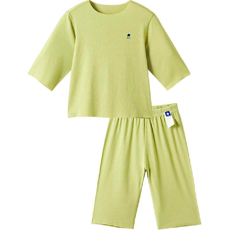 babycare儿童优可丝家居服套装睡衣春秋女童男童宝宝莫代尔秋衣