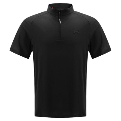 安德玛速干短袖T恤吸湿运动立领