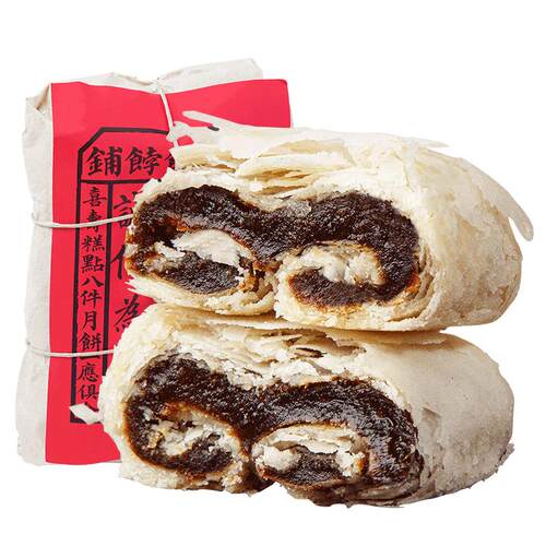 祥禾饽饽铺天津特产枣泥卷酥皮卷饼传统中式糕点心零食送礼美食