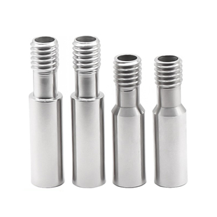3D打印机DIY配件Ender-3 M6螺纹内径4.1直通不锈钢喉管27/31mm