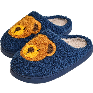 亲子拖鞋儿童棉拖鞋男童女童中大童小孩软底防滑室内居家居鞋冬季