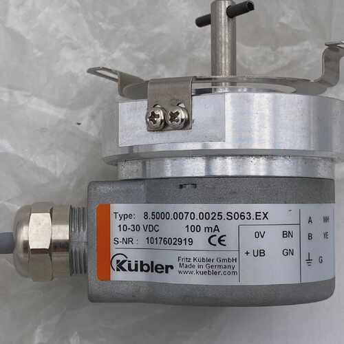 Kubler Incremental Encoder Type 8.5000.0070.0025.S063.EX