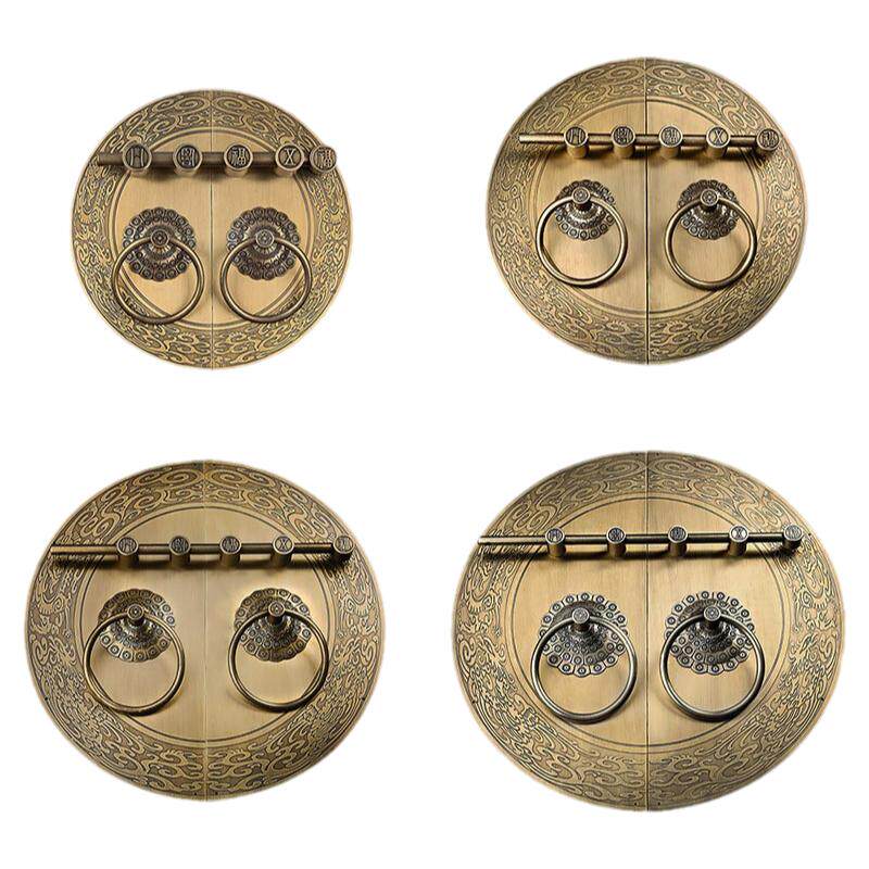 中式仿古大门拉手大插销门栓门扣