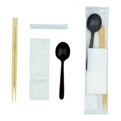 四件套一次性筷子竹筷外卖餐具