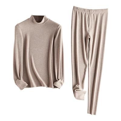 德绒羊绒蚕丝发热美肤保暖内衣