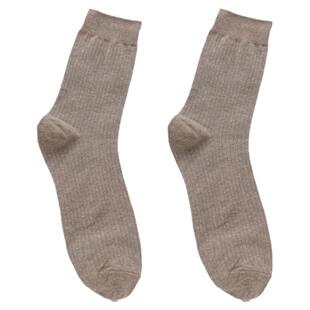 韩国进口棉ETNA纯色中筒袜秋冬吸汗螺纹男士商务棉袜东大门代购袜