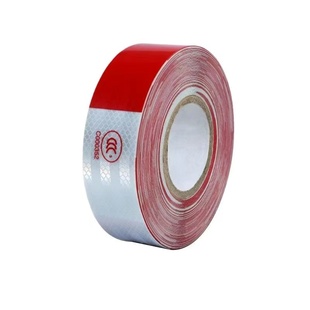 红白货车反光贴汽车警示贴车身反光条夜间车辆标识反光膜贴纸改装