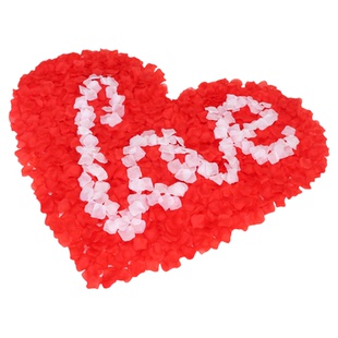 结婚礼仿真花瓣假玫瑰婚房场景装饰求婚表白生日浪漫撒花布置用品