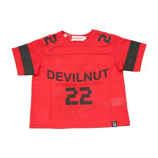 DEVIL NUT潮牌 恶魔22年夏季新款 童装短袖套头T恤 STA KIDS