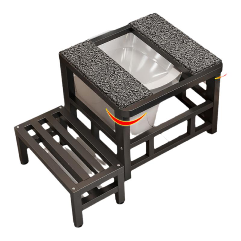 蹲坑神器马桶坐便脚凳双用一体