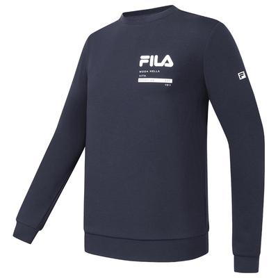 斐乐套头卫衣Fila基础简约