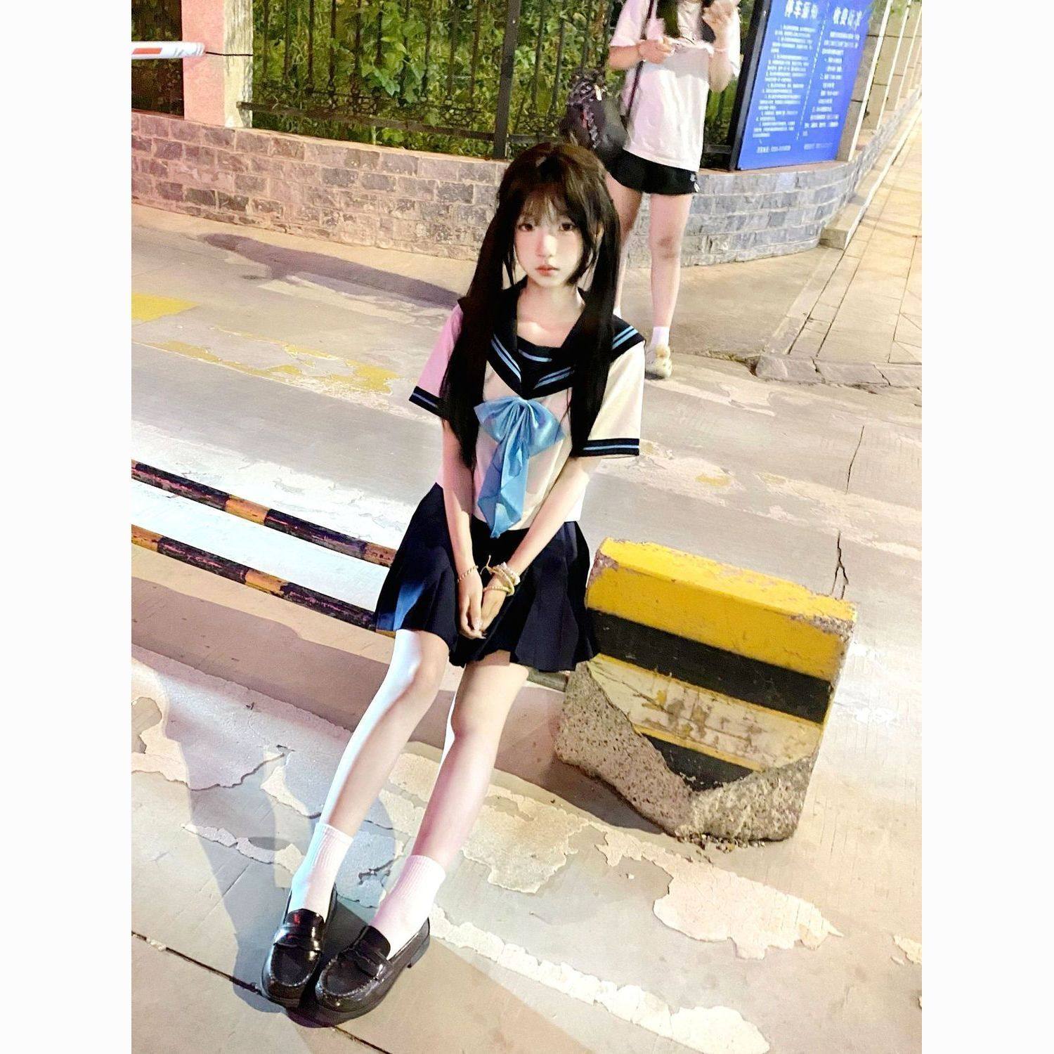 照片制服馆【小南】JK水手服原创正版日系基础款学院风班校服套装