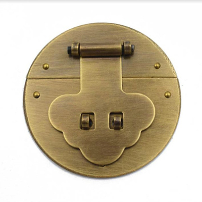 铭心樟木箱纯铜锁扣箱牌木盒搭扣