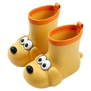 小狗儿童雨靴防滑防水幼儿园学生男童水鞋套鞋下雨天女童宝宝雨鞋