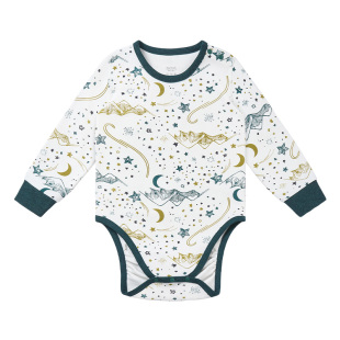 Nest Designs婴儿长袖包屁衣和尚衣新生儿宝宝衣服连体衣哈衣爬服