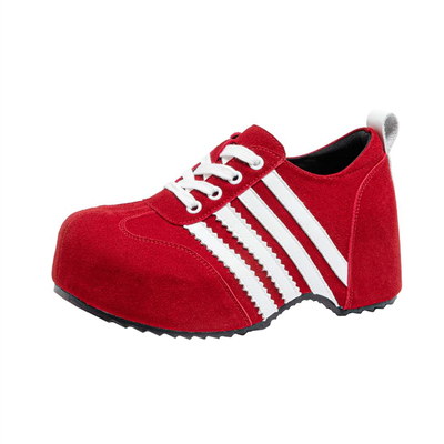 红色厚底德训阿甘休闲运动加绒鞋