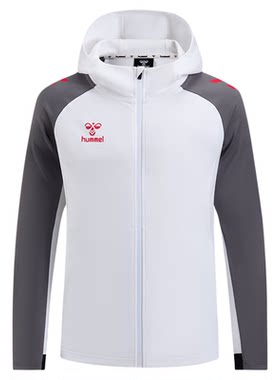SFS HUMMEL 25/26科隆 不来梅 针织外套连帽长袖足球服运动春夏男