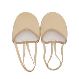 艺术体操鞋半脚训练比赛练功鞋绒面防滑松紧带热销爆款满3双包邮