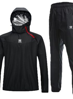 安玛暴汗服男女套装健身燃脂发汗降体减重爆汗服加肥大码运动瑜伽