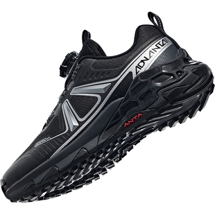 安踏儿童运动鞋男童鞋子跑步鞋秋冬新款登山鞋纽扣鞋户外跑鞋