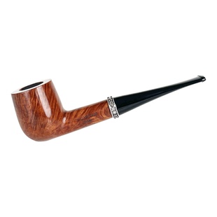 进口石楠木烟斗经典光面撞球直斗男士礼物送长辈精品烟具礼品礼盒