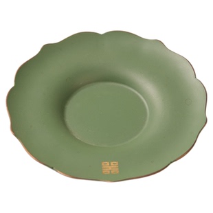 盈德堂纯铜创意莲花杯垫家用办公室轻奢简约茶杯托茶室招待茶垫子